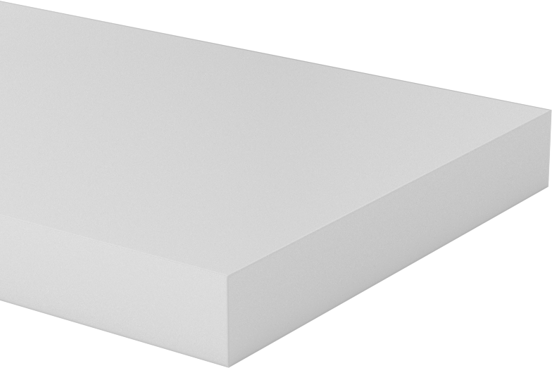 ABS Çubuk, 2-1/2" Genişlik, 3/8" Kalınlık