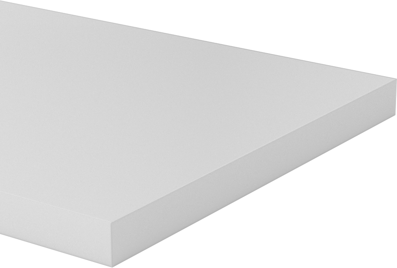 ABS Çubuk, 3" Genişlik, 1/4" Kalınlık