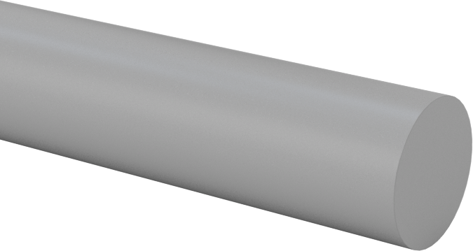 Yüksek Sıcaklık CPVC Çubuk, 1/4" Çap