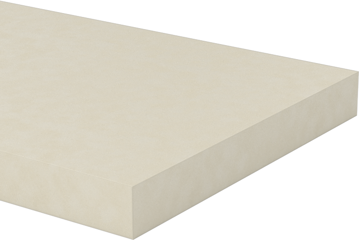 Süper Esnek Aşınmaya Dayanıklı Doğal Kauçuk, Şerit, 2" x 36", 1/4" Kalınlık
