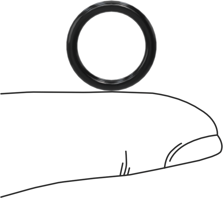Ultra Kimyasal Dirençli Ffkm 4079 O-Ring, Düz Dişli Bağlantılar için, Dash Numarası 906