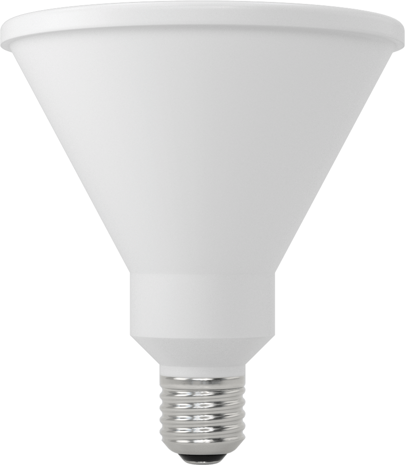Ampul, Vidalı Taban, Spot Işığı, PAR38, 120V AC, Sıcak, 3000K