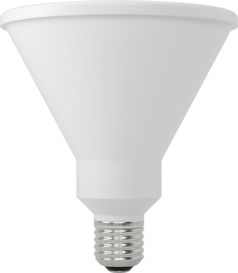 Ampul, Vidalı Taban, Spot Işığı, PAR38, 120V AC, Sıcak, 3000K