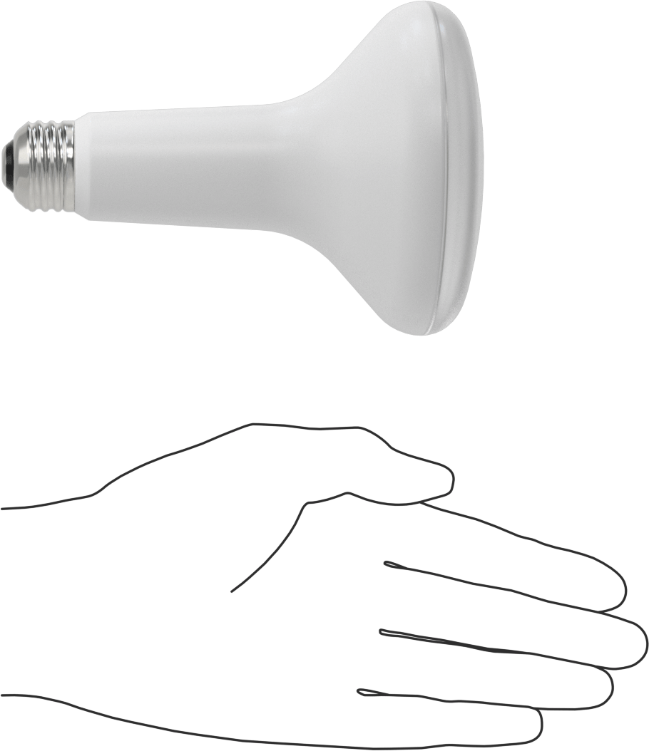 Ampul, BR30, Projektör, 60W, 4100K, LED, 5-1/2" Uzunluk