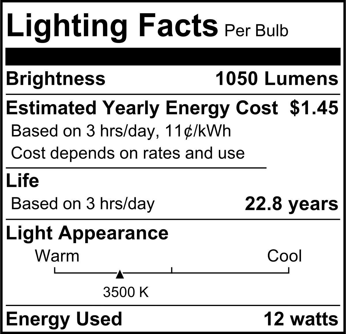 Ampul, PAR30 Ampul, 12 Watt, 40 Derece Işın Açısı, 4-1/2" Uzunluk