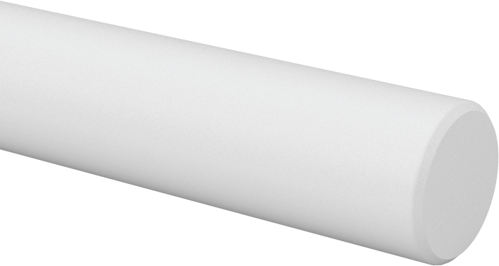 Şekillendirmesi Kolay Polistiren Çubuk, 3/8" Çap, 8 Fit Uzunluk