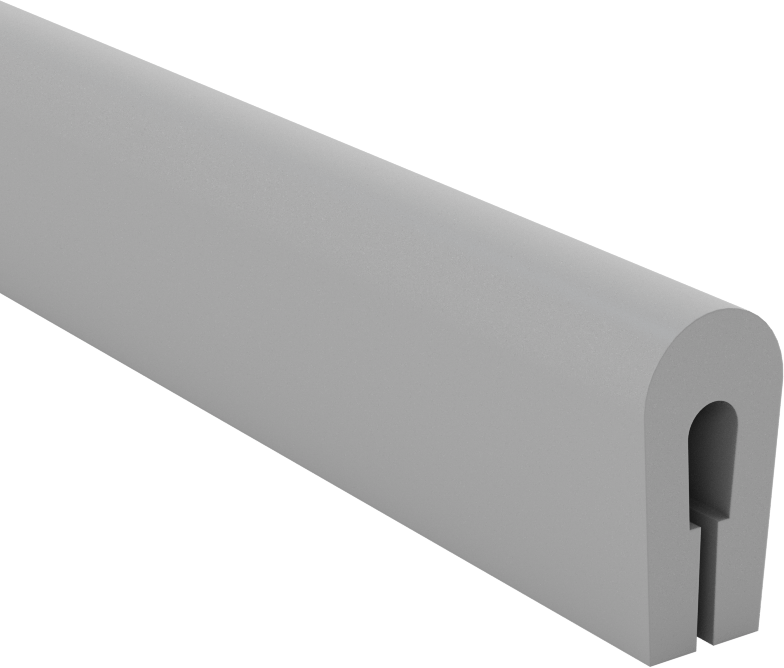Plastik Kenar Çıtası, 7/64“ Genişlik x 15/32” İç Yükseklik