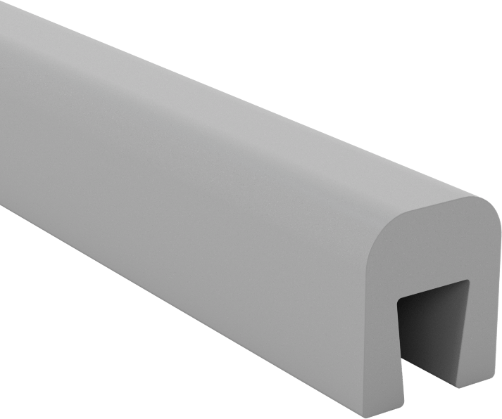 Plastik Kenar Çıtası, 11/64“ Genişlik x 7/32” İç Yükseklik