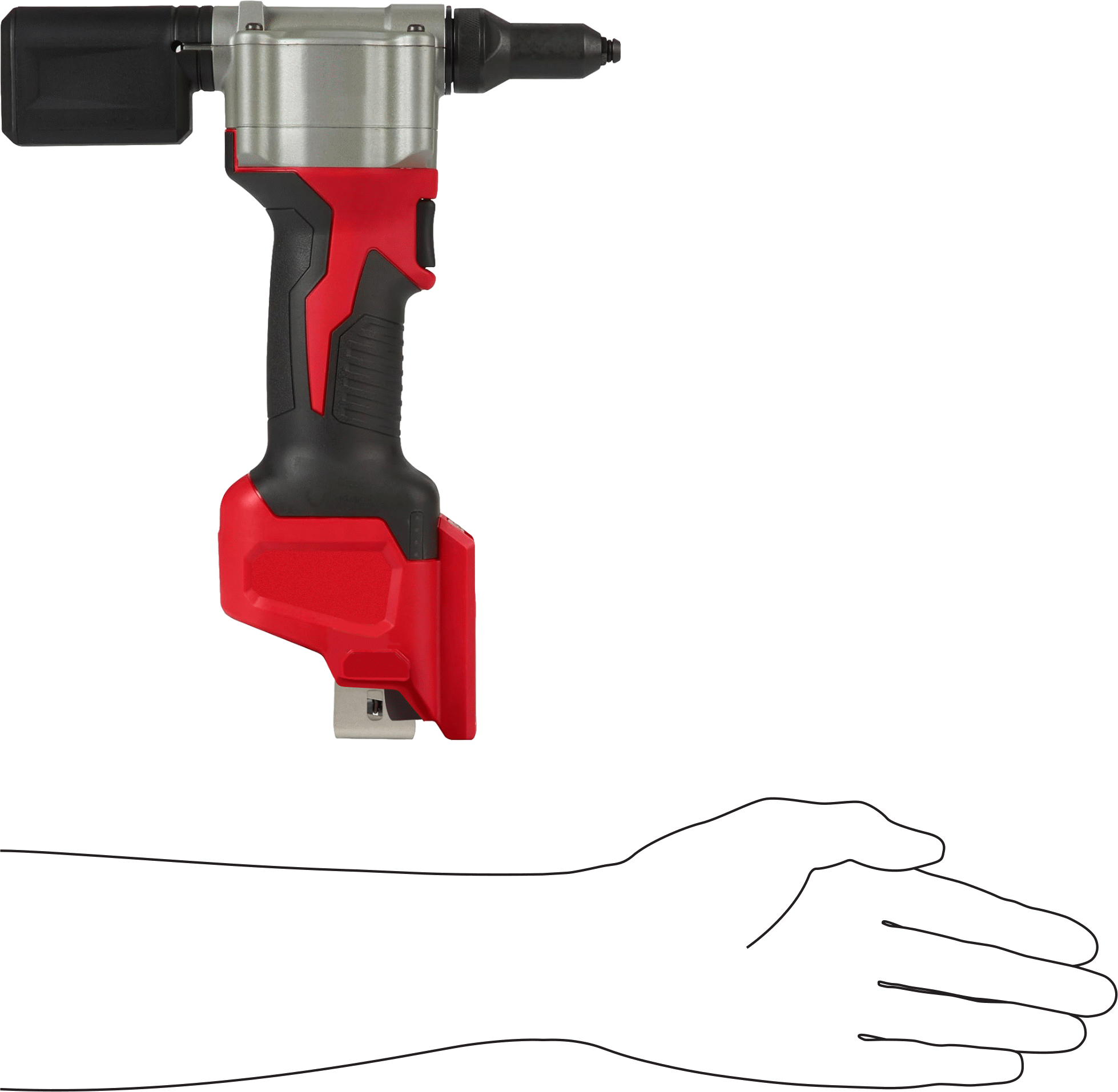 Milwaukee M12 Akülü Kör Perçin Aleti