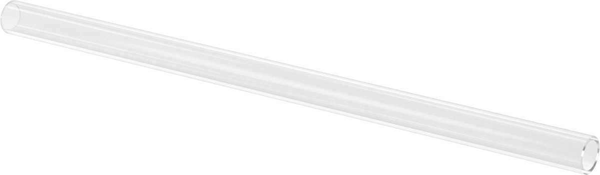 Borosilikat Cam Tüp, 5/8" OD, 1/2" ID, 12" Uzunluk