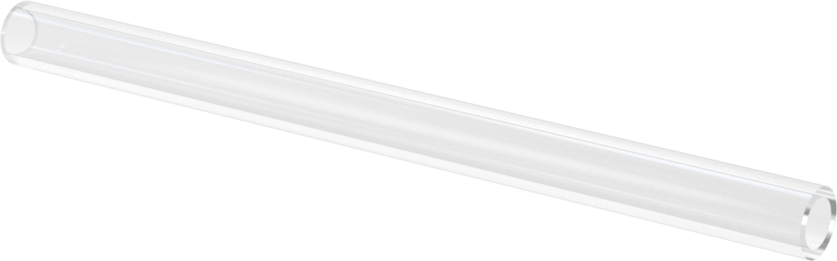 Borosilikat Cam Tüp, 7/8" OD, 0.62" ID, 12" Uzunluk