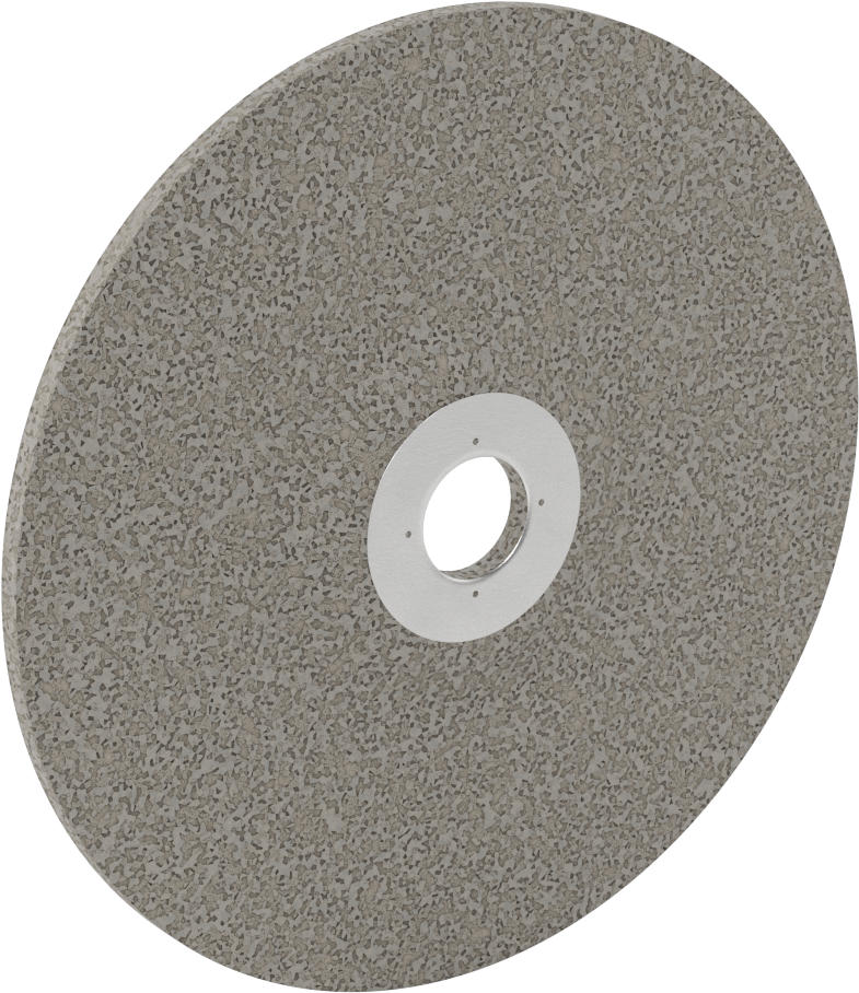 Pamuk Laminatlı Açılı Taşlama Diski, Çelik için, Paslanmaz Çelik, Pirinç, Bronz ve Bakır, Dişsiz Mil, 7" Çap
