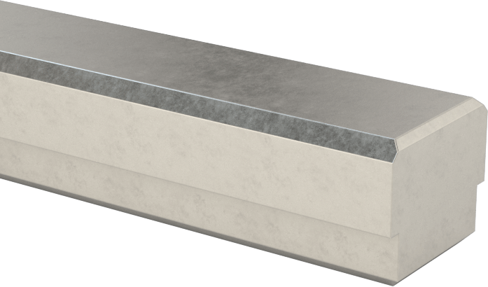 Step Makine Anahtar Stoku, Dişliler için, 18-8 Paslanmaz Çelik, 5/16“ Genişlik x 1/8” Yükseklik Mil Yivli