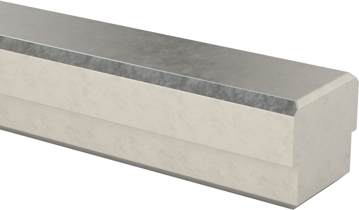 Step Makine Anahtar Stoku, Dişliler için, 18-8 Paslanmaz Çelik, 5/16“ Genişlik x 5/32” Yükseklik Mil Yivli