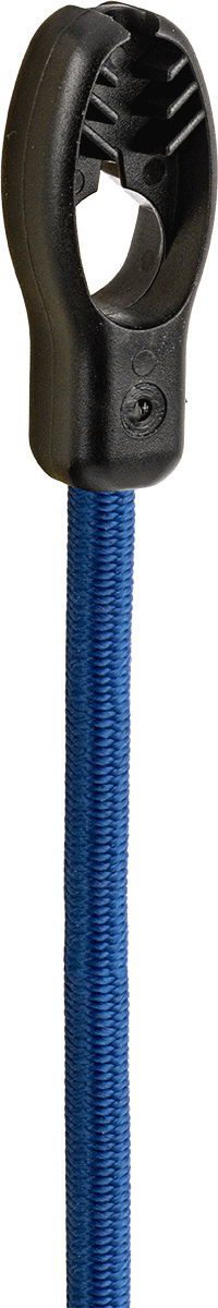 Elastik kablo bağı, 15" Maksimum Demet Çapı için, Kauçuk, Mavi