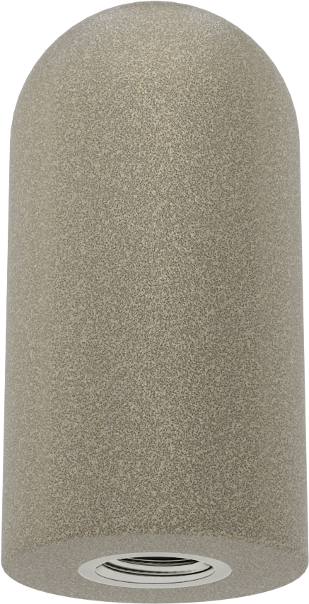 Düz Taşlayıcılar için Taşlama Konisi, Çelik/Paslanmaz Çelik için, 5/8"-11 Mil Deliği Boyutu, 4" Baş Uzunluğu, Fıçı