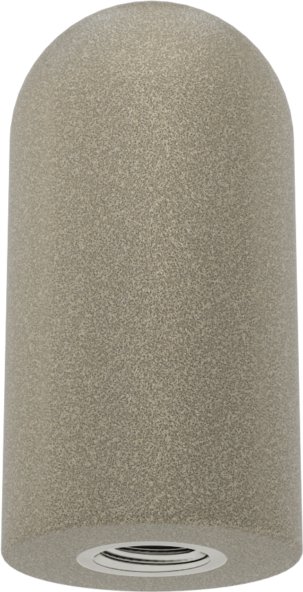Düz Taşlayıcılar için Taşlama Konisi, Çelik için, 5/8"-11 Mil Deliği Boyutu, 4" Baş Uzunluğu, Fıçı