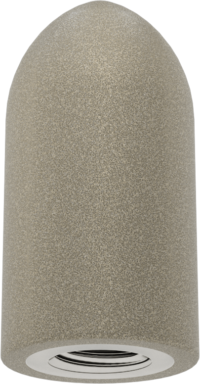 Düz Taşlayıcılar için Taşlama Konisi, Çelik için, 5/8"-11 Hole, 1-1/2“ Çap x 3” Uzunluklu Başlık, Mermi