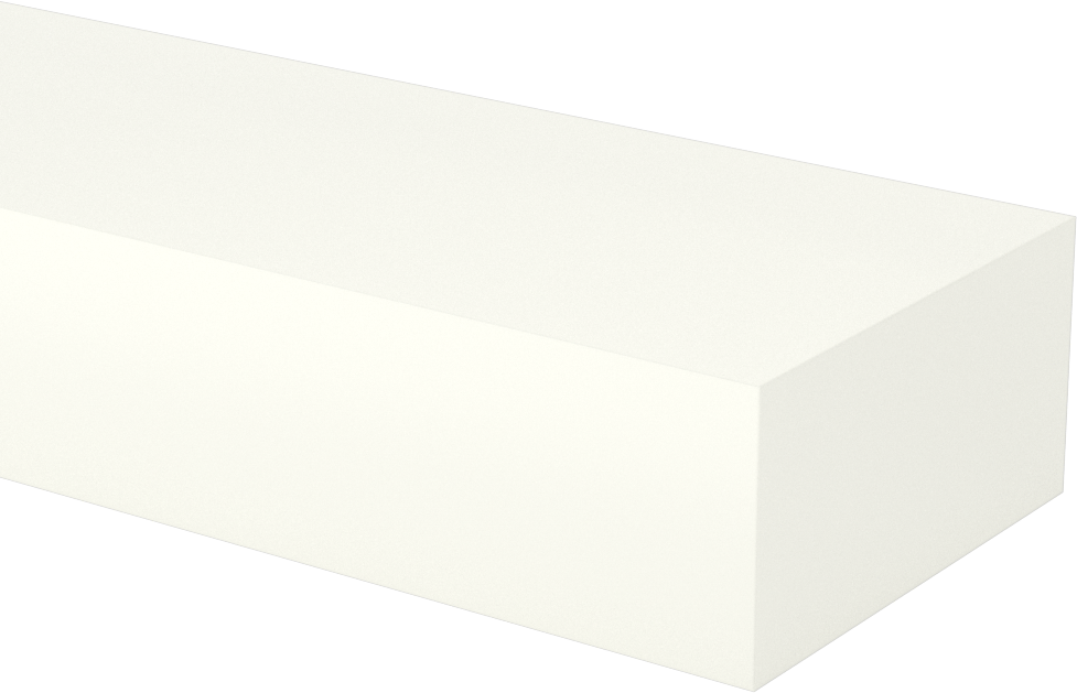 Dökme Naylon Çubuk, 1-1/2" Genişlik, 3" Kalınlık