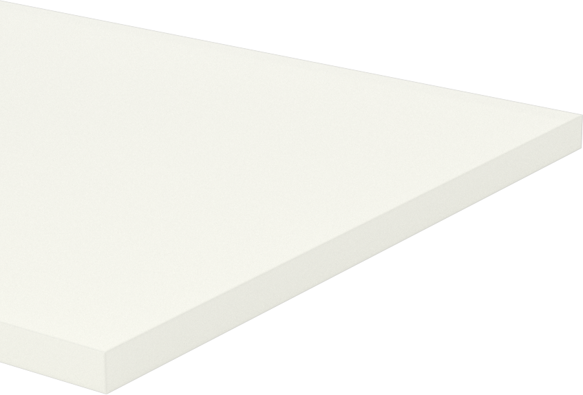 Aşınmaya Dayanıklı Kirli Beyaz Naylon Çubuk, 4" Genişlik, 3/16" Kalınlık
