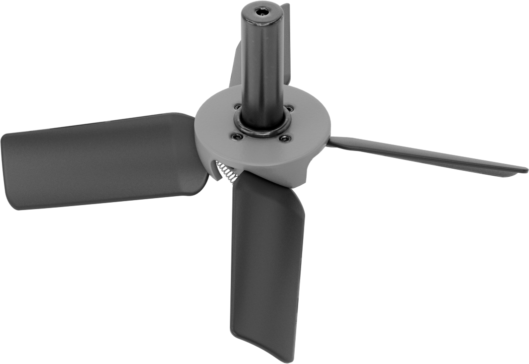 CNC Makinesi için Talaş Fanı, 3/4" Çaplı Çelik Şaft