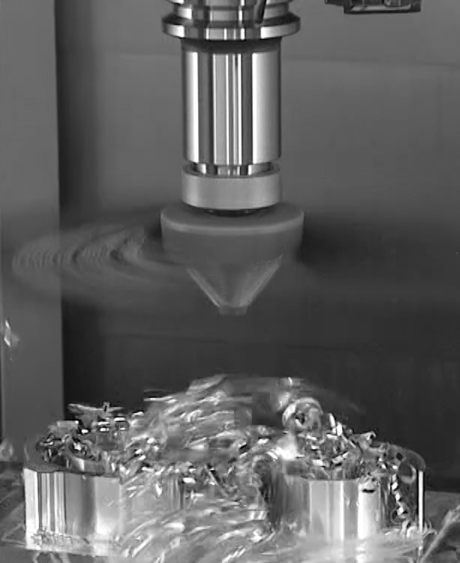 CNC Makinesi için Talaş Fanı, 3/4" Çaplı Çelik Şaft