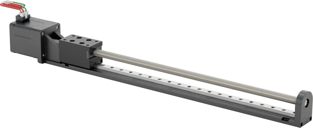 Konumlandırma Kaydırmalı Step Motor, 12" Strok Uzunluğu, 0,4 inç/sn Maksimum Hız