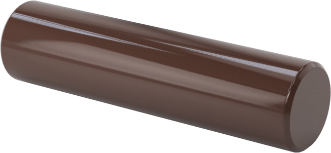Yüksek Mukavemetli Vespel® Poliimid, 1/4" Çap