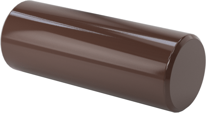 Yüksek Mukavemetli Vespel® Poliimid, 3/8" Çap