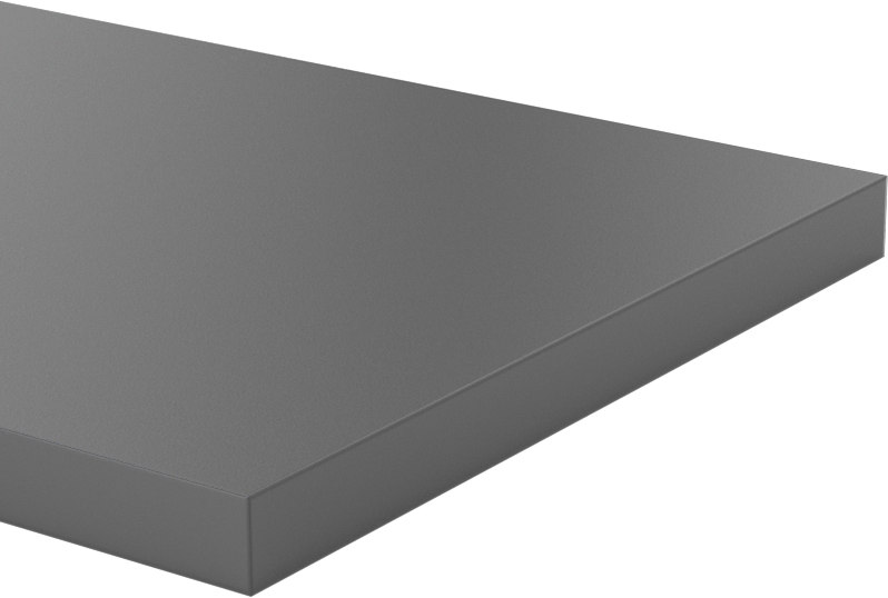 Kimyasallara Dayanıklı PVC Çubuk, 1/4" Kalınlık, 3" Genişlik