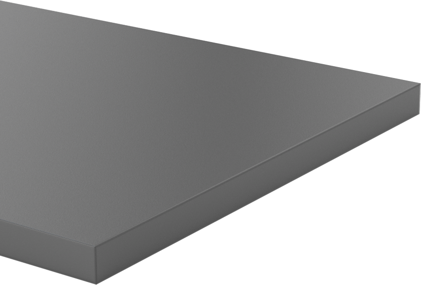 Kimyasallara Dayanıklı PVC Çubuk, 1/4" Kalınlık, 4" Genişlik