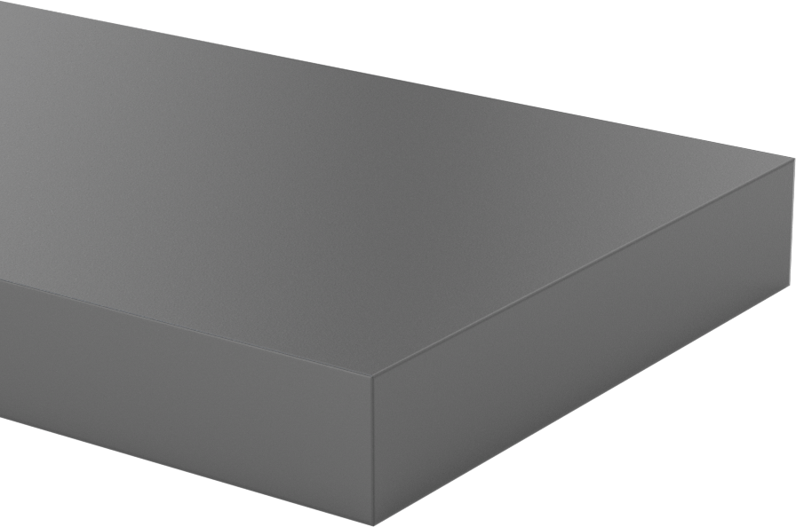 Kimyasallara Dayanıklı PVC Çubuk, 3/4" Kalınlık, 4" Genişlik