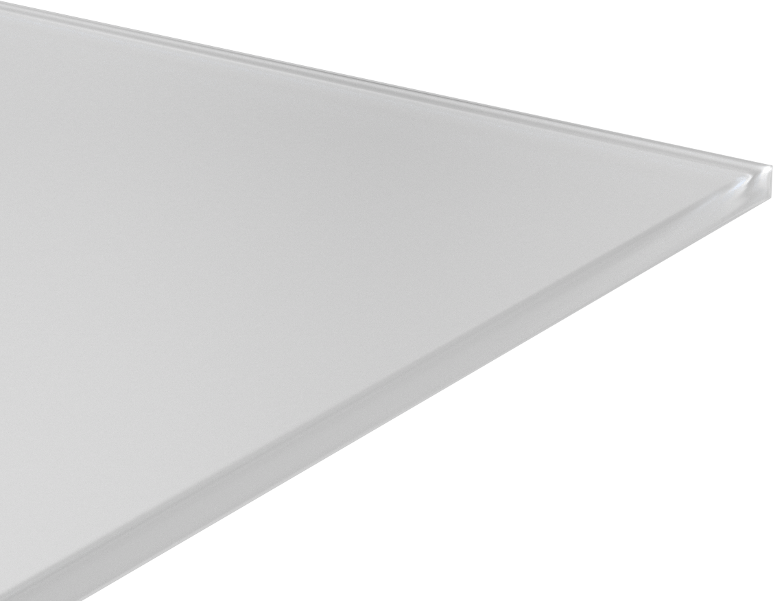 Polipropilen Levha, 24" x 24" x 1/2", Opak Beyaz