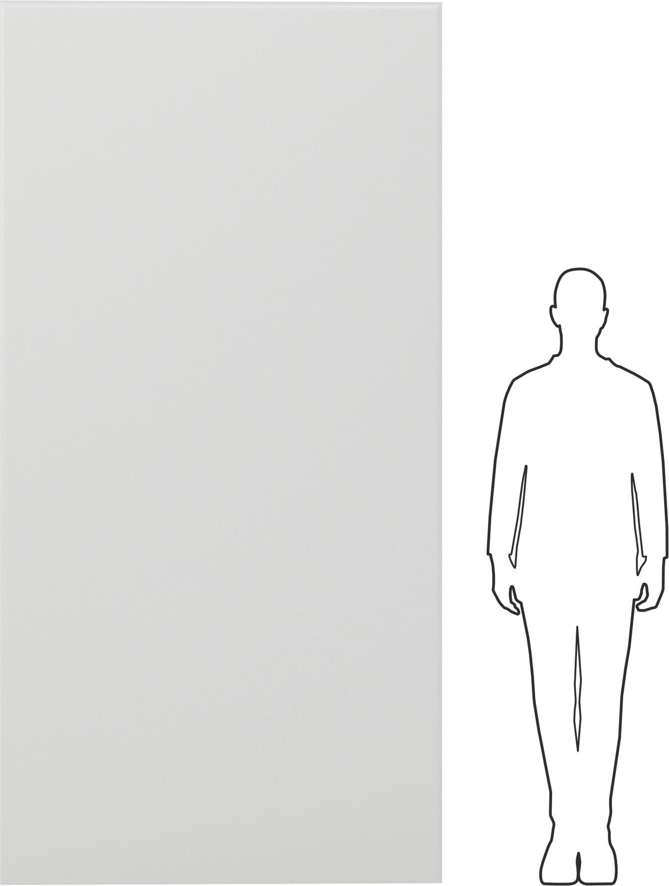 Polipropilen Levha, 48" x 96" x 3/16", Opak Beyaz