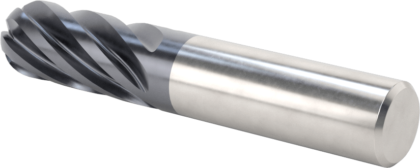 Hızlı Kesim Karbür Uçlu Freze, Top Kesimi, AlTiN Kaplamalı, 16 mm Freze Çapı, 92 mm Toplam Uzunluk