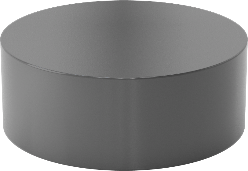 Kimyasallara Dayanıklı PVC Disk, 8" Çap, 3" Uzunluk