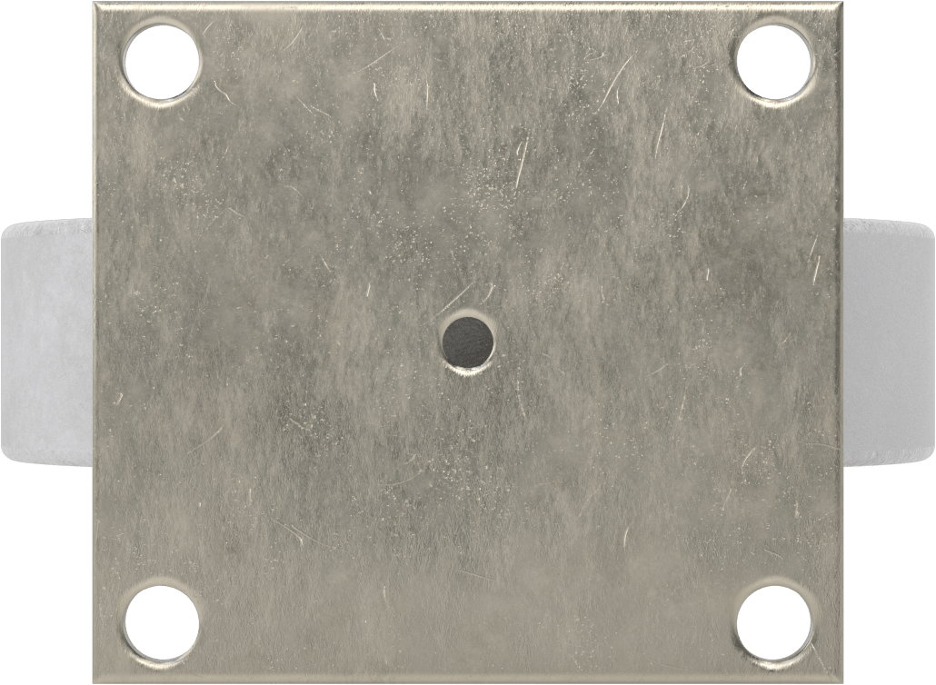 5-1/2“ x 5” Plakalı Yüksek Kapasiteli Spartan Tekerlek, 8" Çaplı Demir Tekerlekli Sert