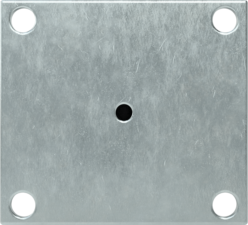 5-1/2“ x 5” Plakalı Yüksek Kapasiteli Spartan Tekerlek, 6 inç Çapında Fenolik Tekerlekli Sert