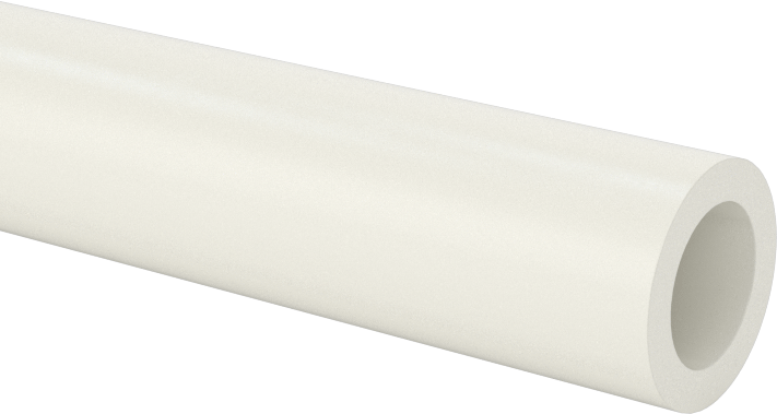 Gözeneksiz Seramik Alümina Tüp, 3/8" OD, 1/4" ID, 12" Uzunluk
