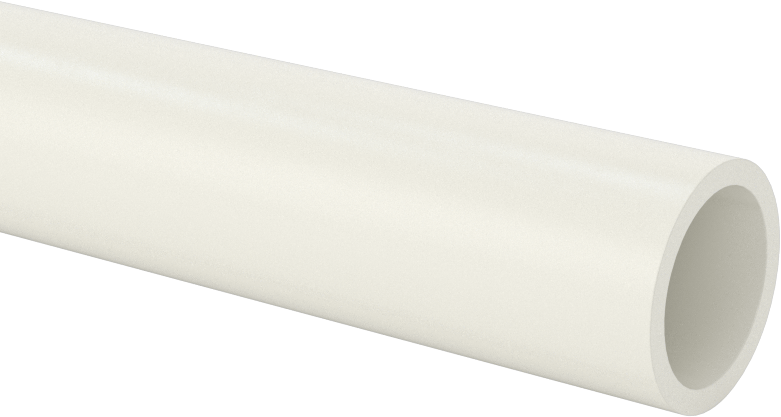 Gözeneksiz Seramik Alümina Tüp, 5/8" OD, 1/2" ID, 12" Uzunluk