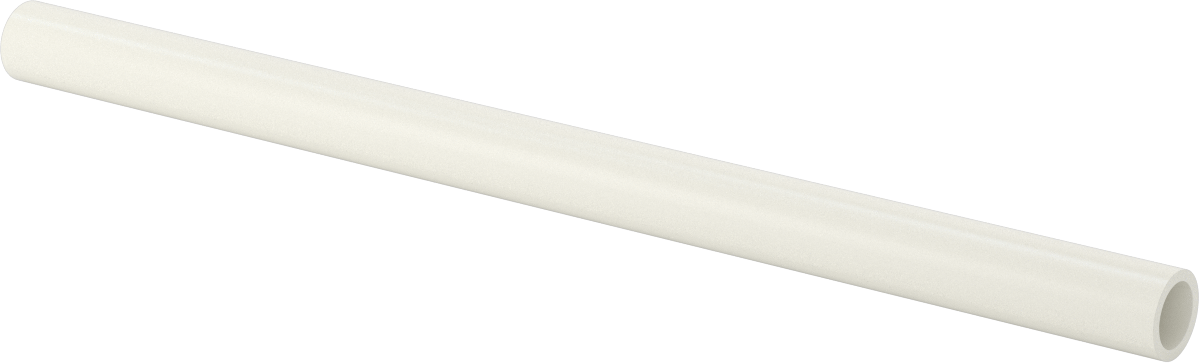 Gözeneksiz Seramik Alümina Tüp, 3/4" OD, 0.563" ID, 12" Uzunluk