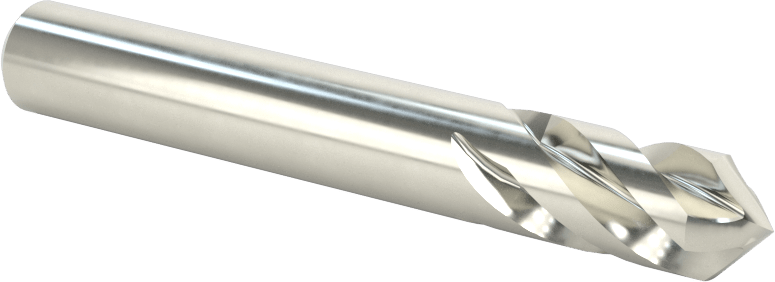 4 Kanallı Karbür Matkap/Freze Ucu, 10 mm Freze Çapı