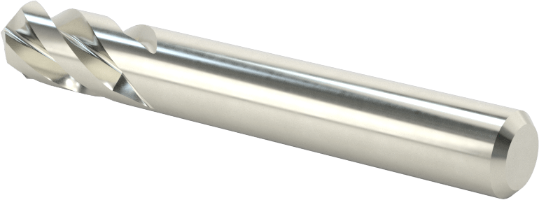 4 Kanallı Karbür Matkap/Freze Ucu, 10 mm Freze Çapı