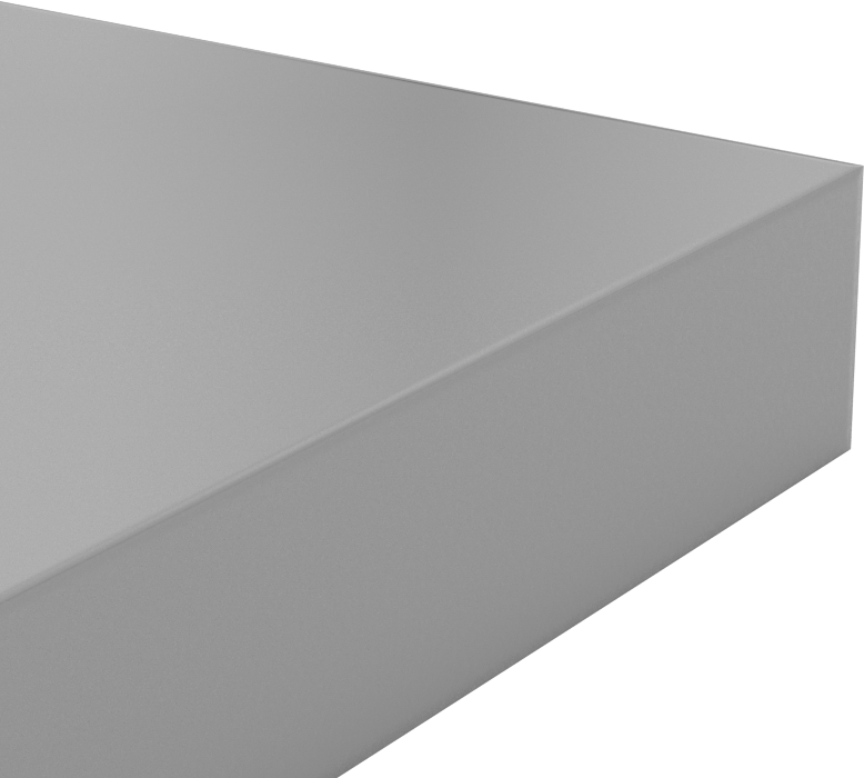 Kimyasallara Dayanıklı PVC Levha, 6" x 6" x 1"