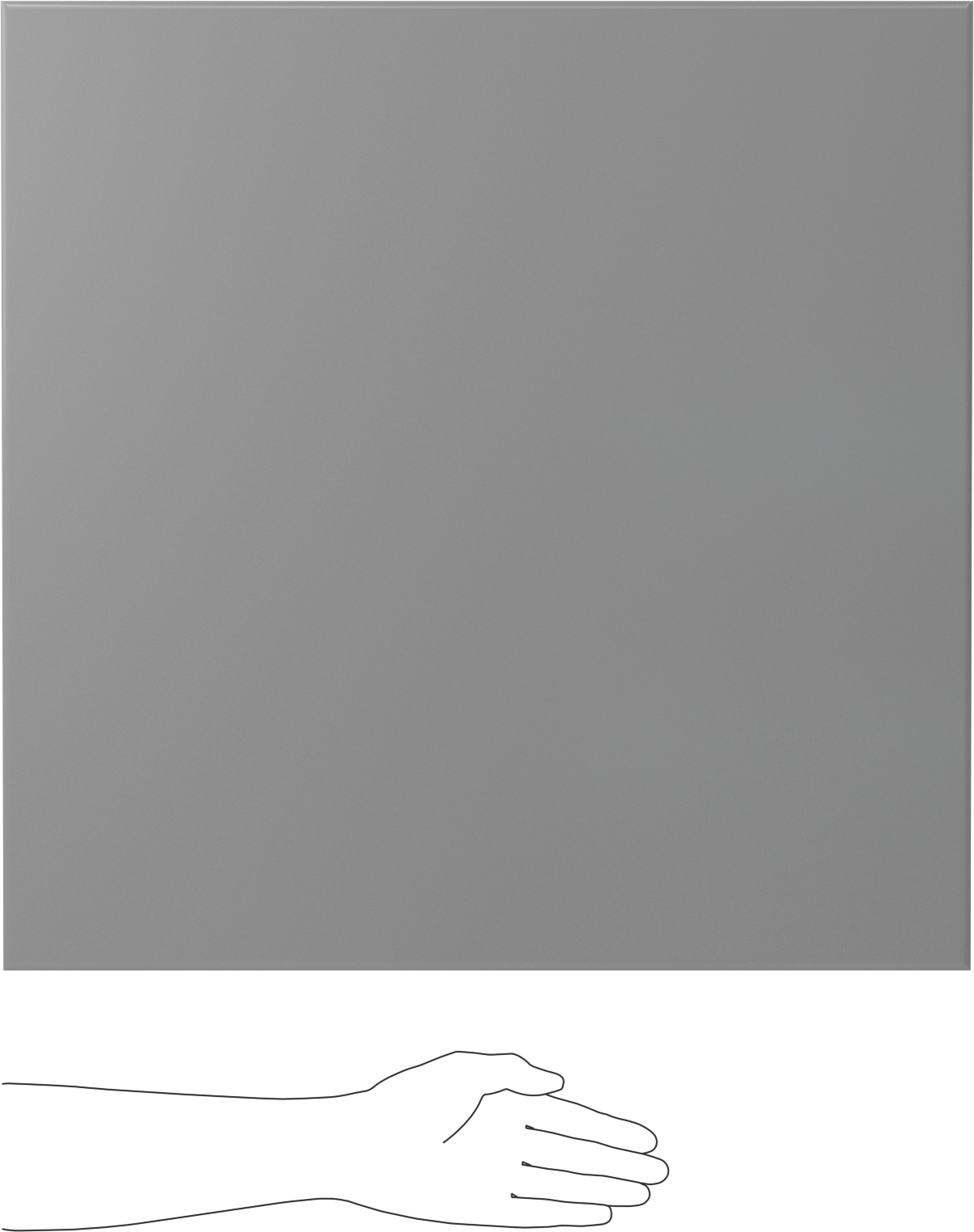 Kimyasallara Dayanıklı PVC Levha, 24" x 24" x 1/4"