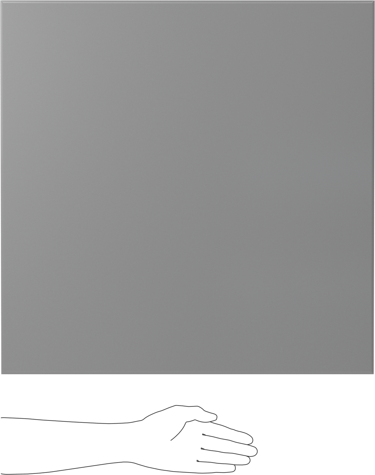 Kimyasallara Dayanıklı PVC Levha, 24" x 24" x 3/8"