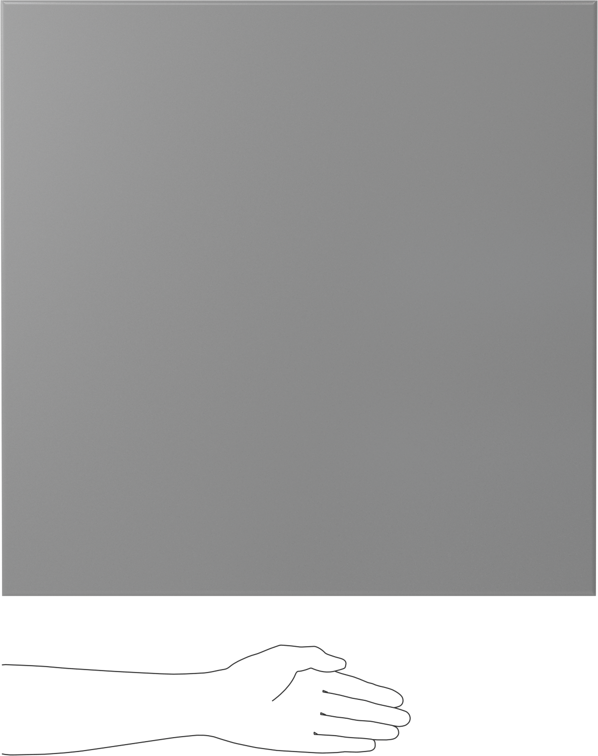 Kimyasallara Dayanıklı PVC Levha, 24" x 24" x 3/4"