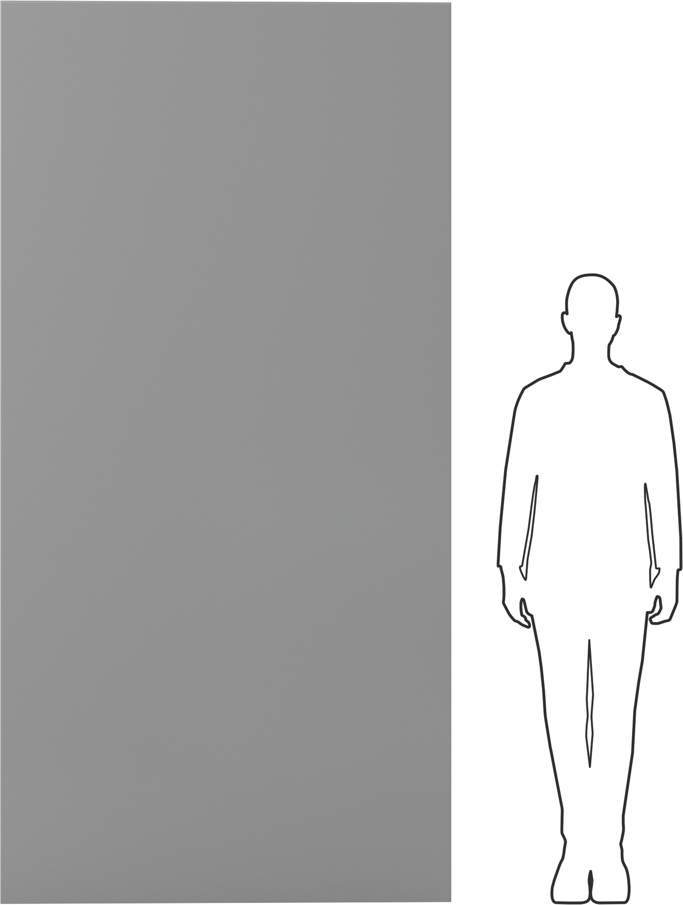 Kimyasallara Dayanıklı PVC Levha, 48" x 96" x 3/8"