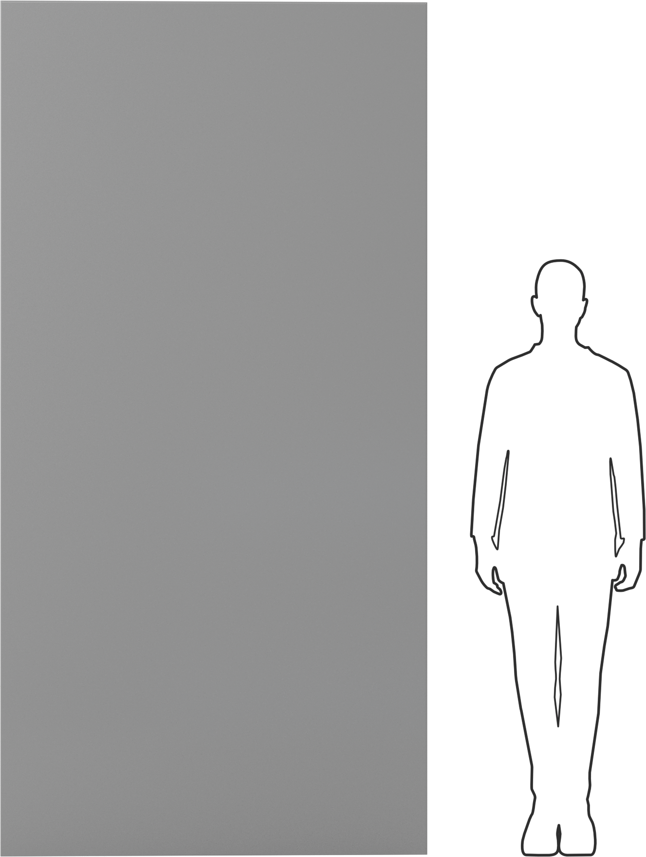 Kimyasallara Dayanıklı PVC Levha, 48" x 96" x 1"