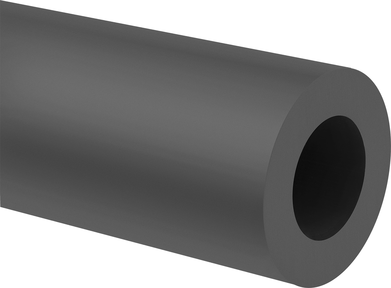 Yağ Dolgulu Döküm Naylon Boru, 3-1/4" OD, 2-1/4" ID